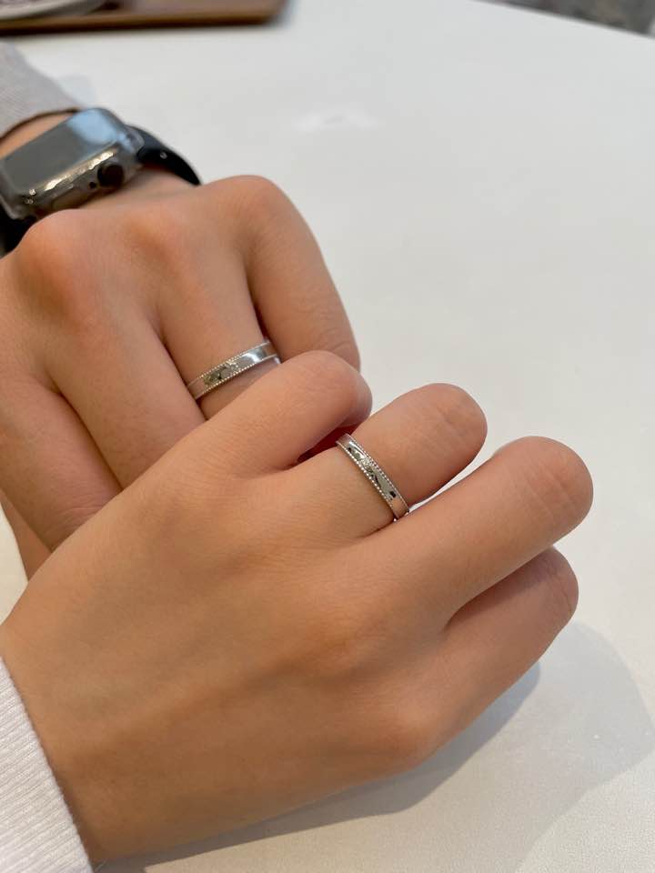 M-1)  結婚指輪オーダーメイド１