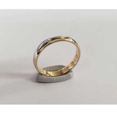 J.N-4)  K18·PT900リング新品仕上げ