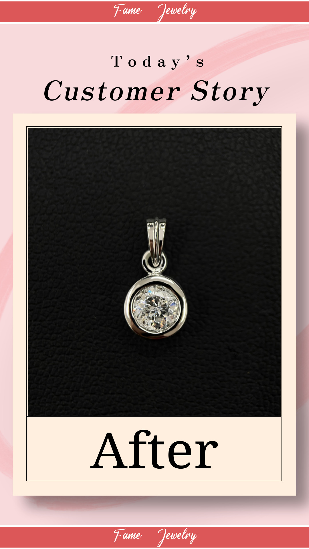 1CTのDiamondペンダント